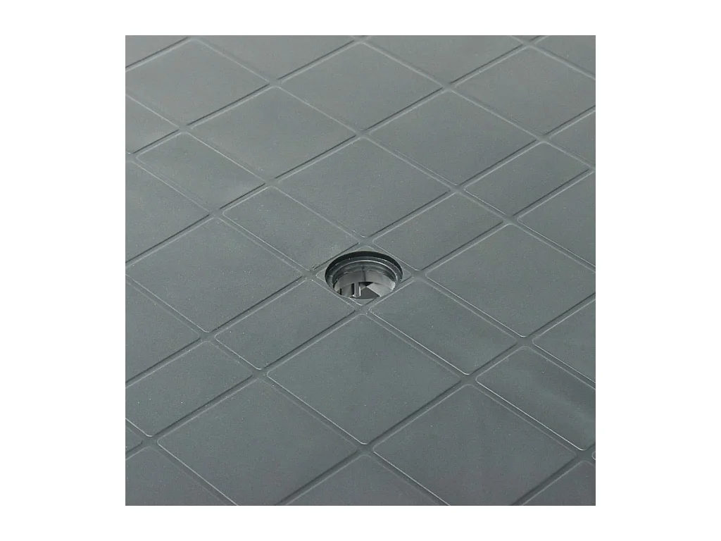 Groene tuintafel 80x75x72 cm Kunststof