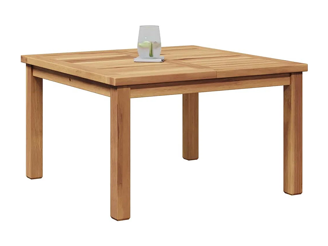 Table basse Marron 60 x 60 x 36 cm Bois de teck solide