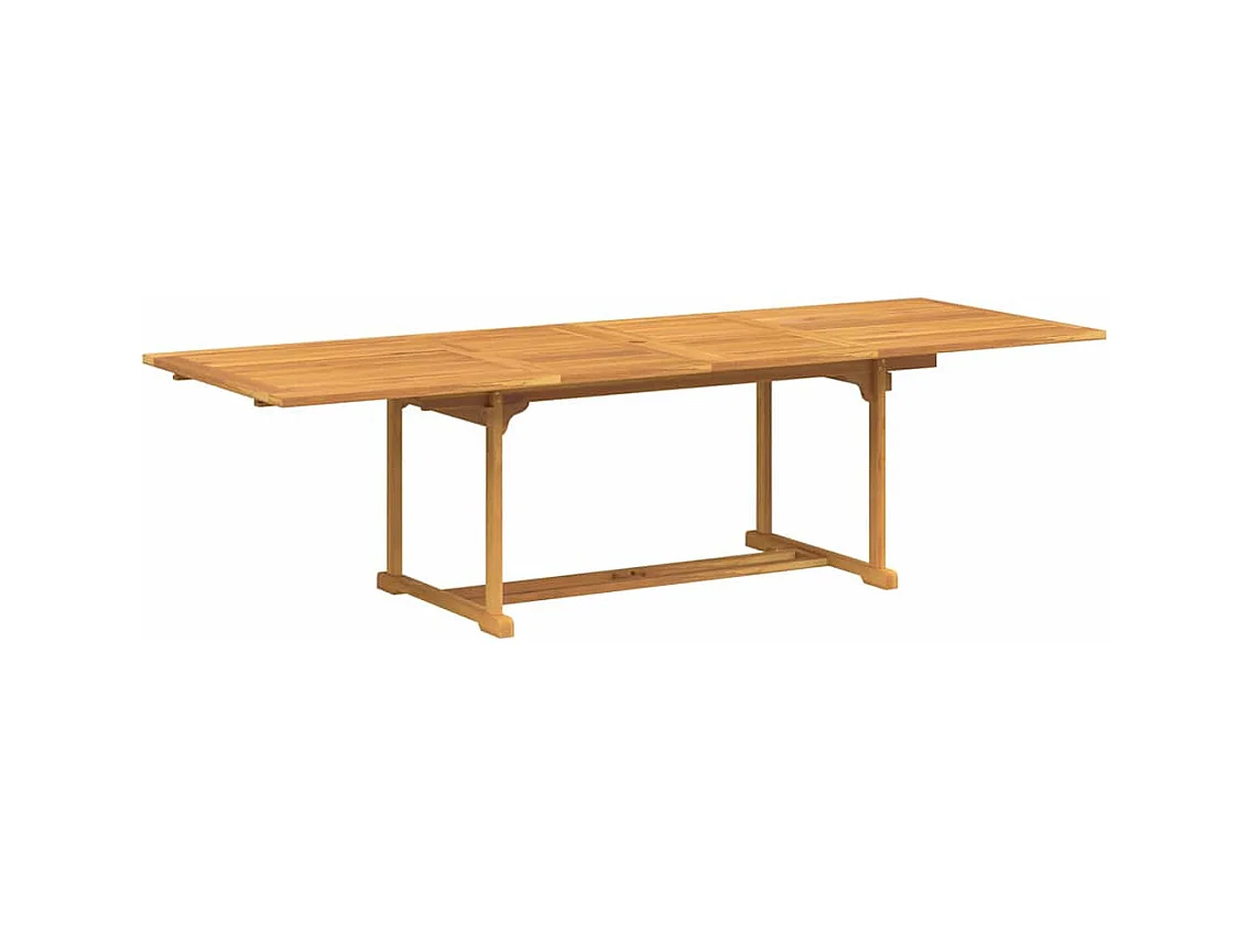 Ensemble de salle à manger pour jardin 9 pcs Marron