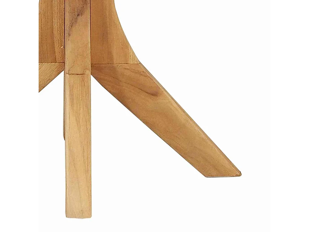 Table d'appoint Marron 40 x 40 x 41 cm Bois de teck solide