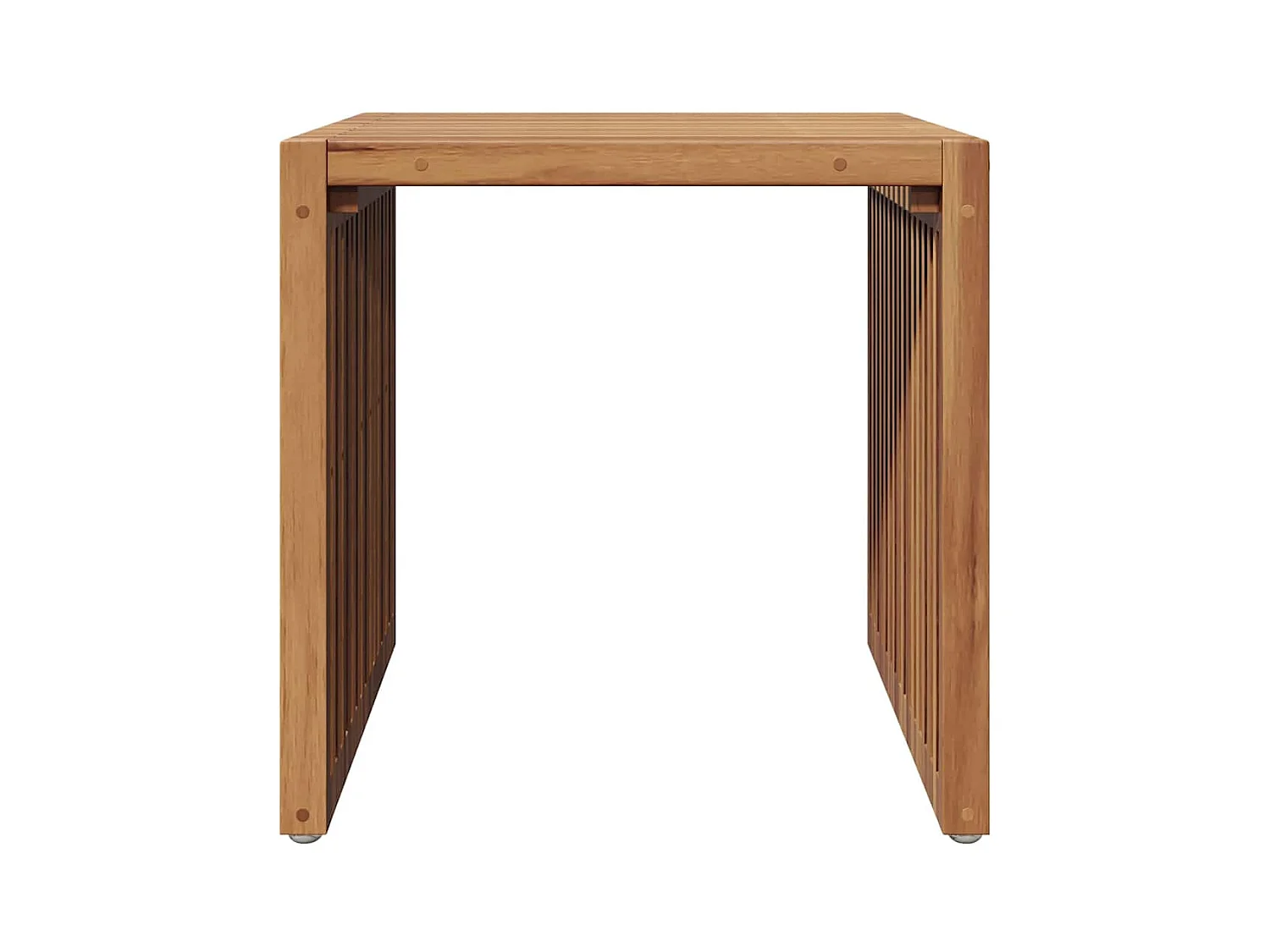 Table d'appoint de jardin Marron 45 x 42,5 x 45 cm