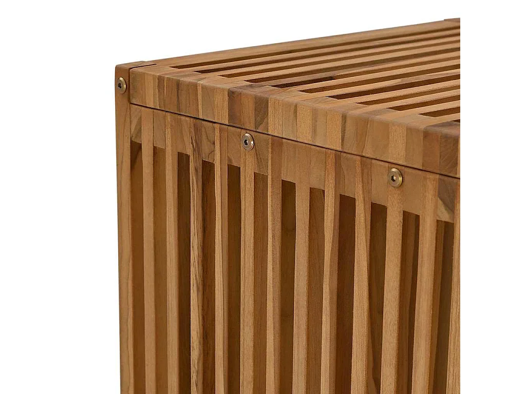 Table d'appoint de jardin Marron 45 x 42,5 x 45 cm