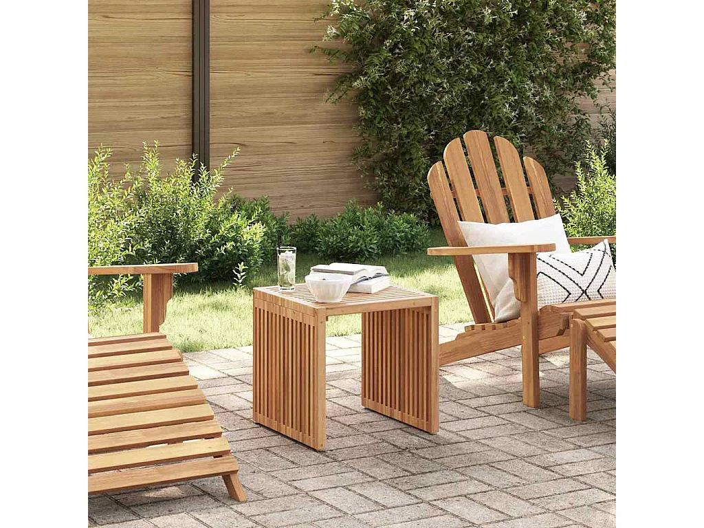 Tavolino da giardino Marrone 45 x 42,5 x 45 cm