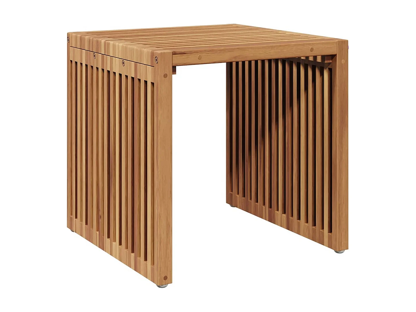 Tavolino da giardino Marrone 45 x 42,5 x 45 cm