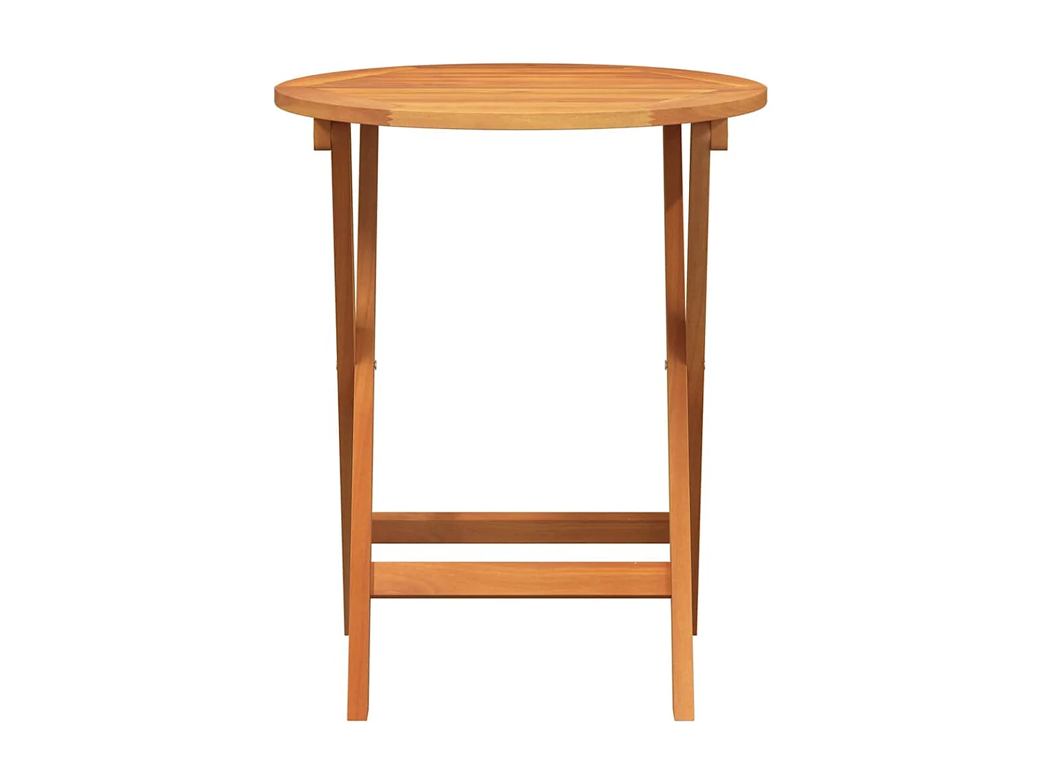 Table de jardin pliante Naturel 60 x 60 x 72 cm