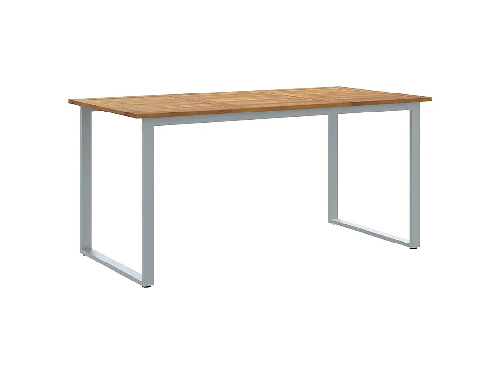 Tavolo da pranzo da giardino Grigio 160 x 80 x 75 cm