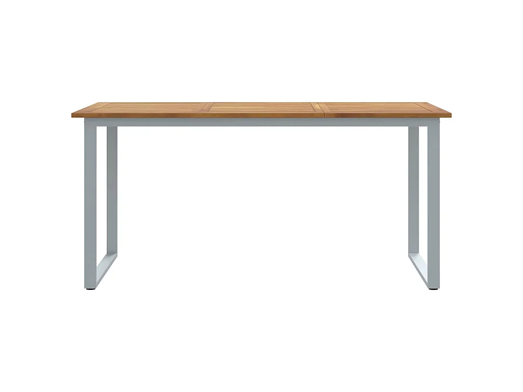 Tavolo da pranzo da giardino Grigio 160 x 80 x 75 cm