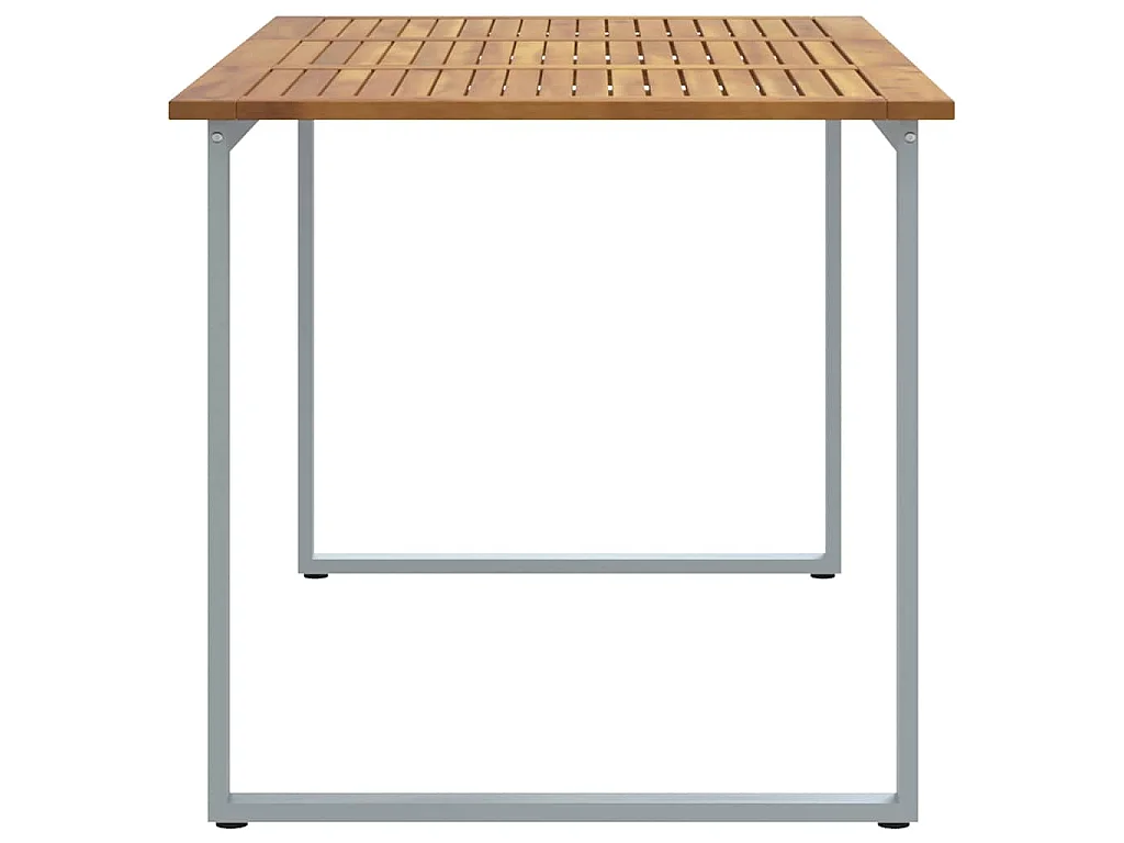 Tavolo da pranzo da giardino Grigio 160 x 80 x 75 cm