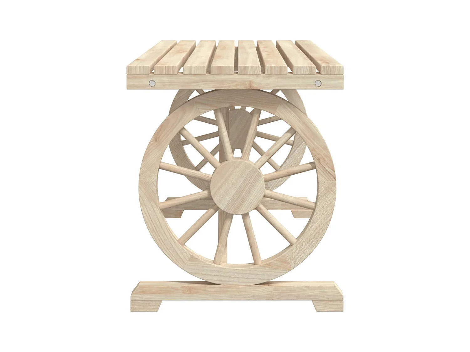 Tuintafel 115x55x65 cm massief dennenhout