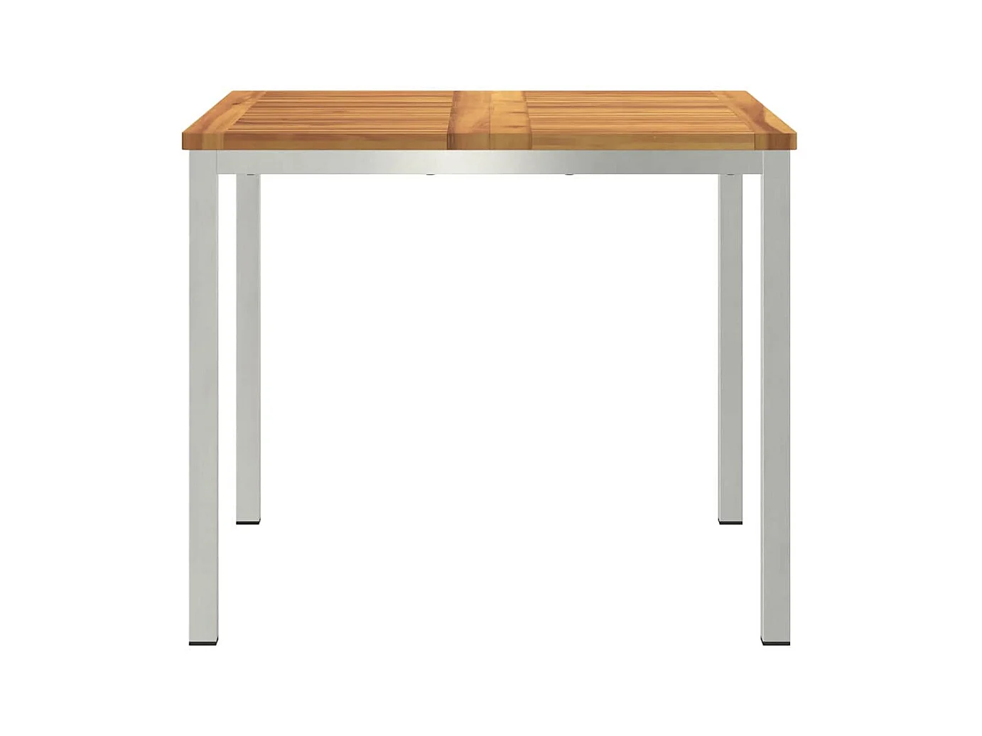 Table à manger d'extérieur Marron Bois d'acacia massif