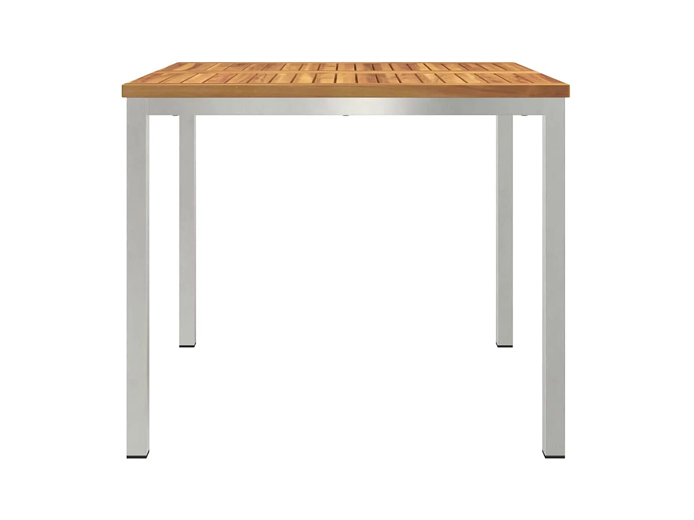 Table à manger d'extérieur Marron Bois d'acacia massif
