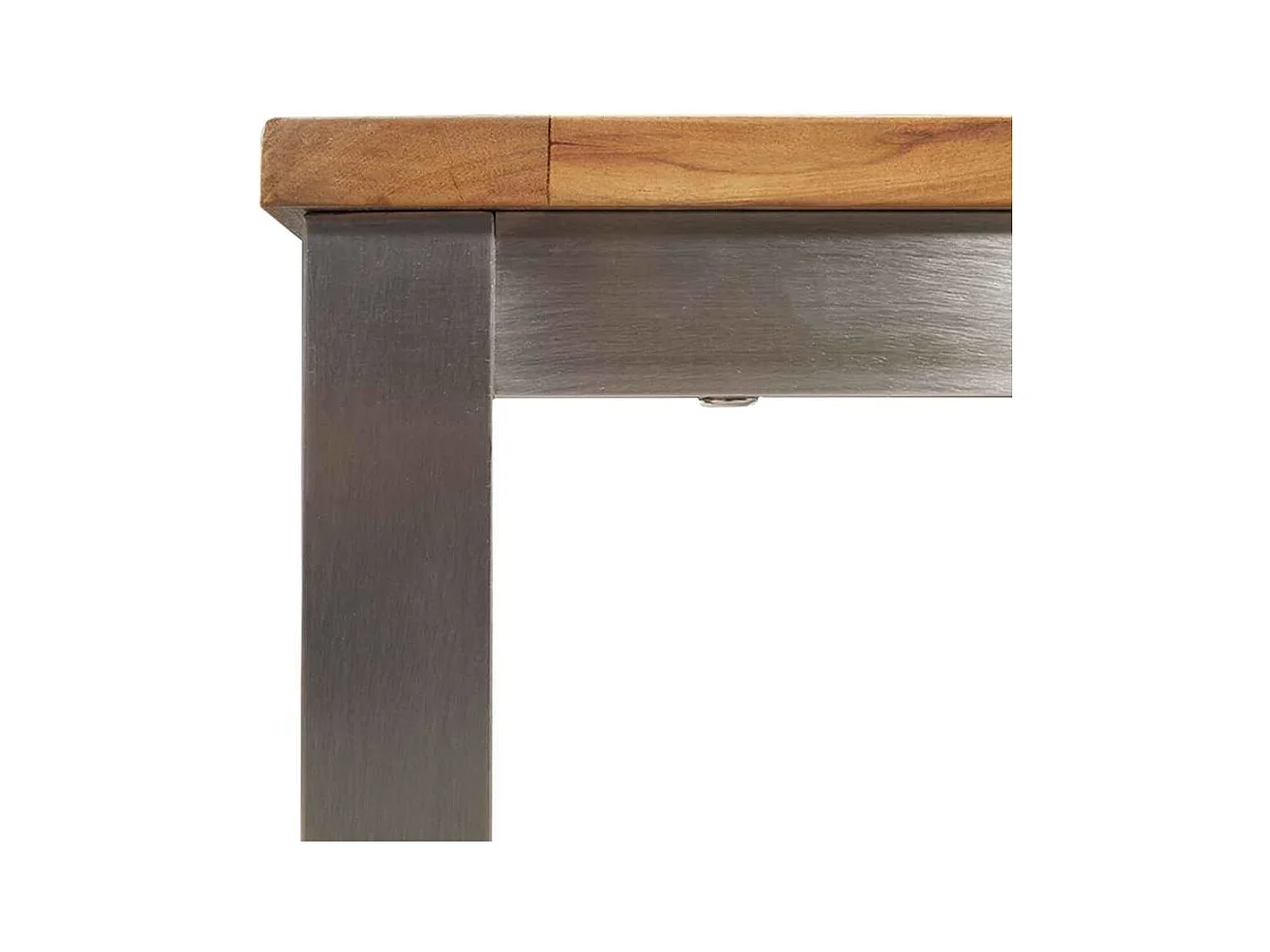 Table à manger d'extérieur Marron Bois d'acacia massif