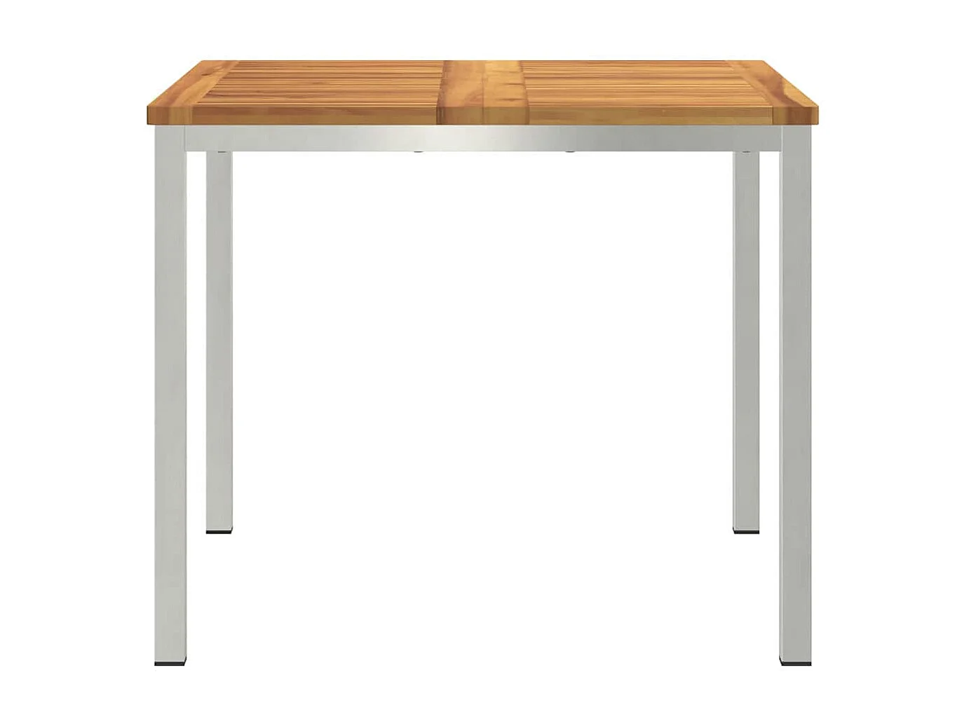 Table à manger d'extérieur Marron Bois d'acacia massif