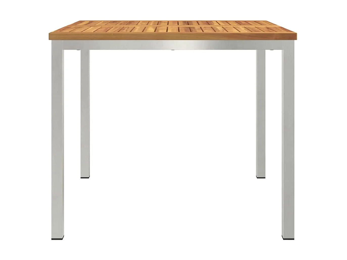 Table à manger d'extérieur Marron Bois d'acacia massif