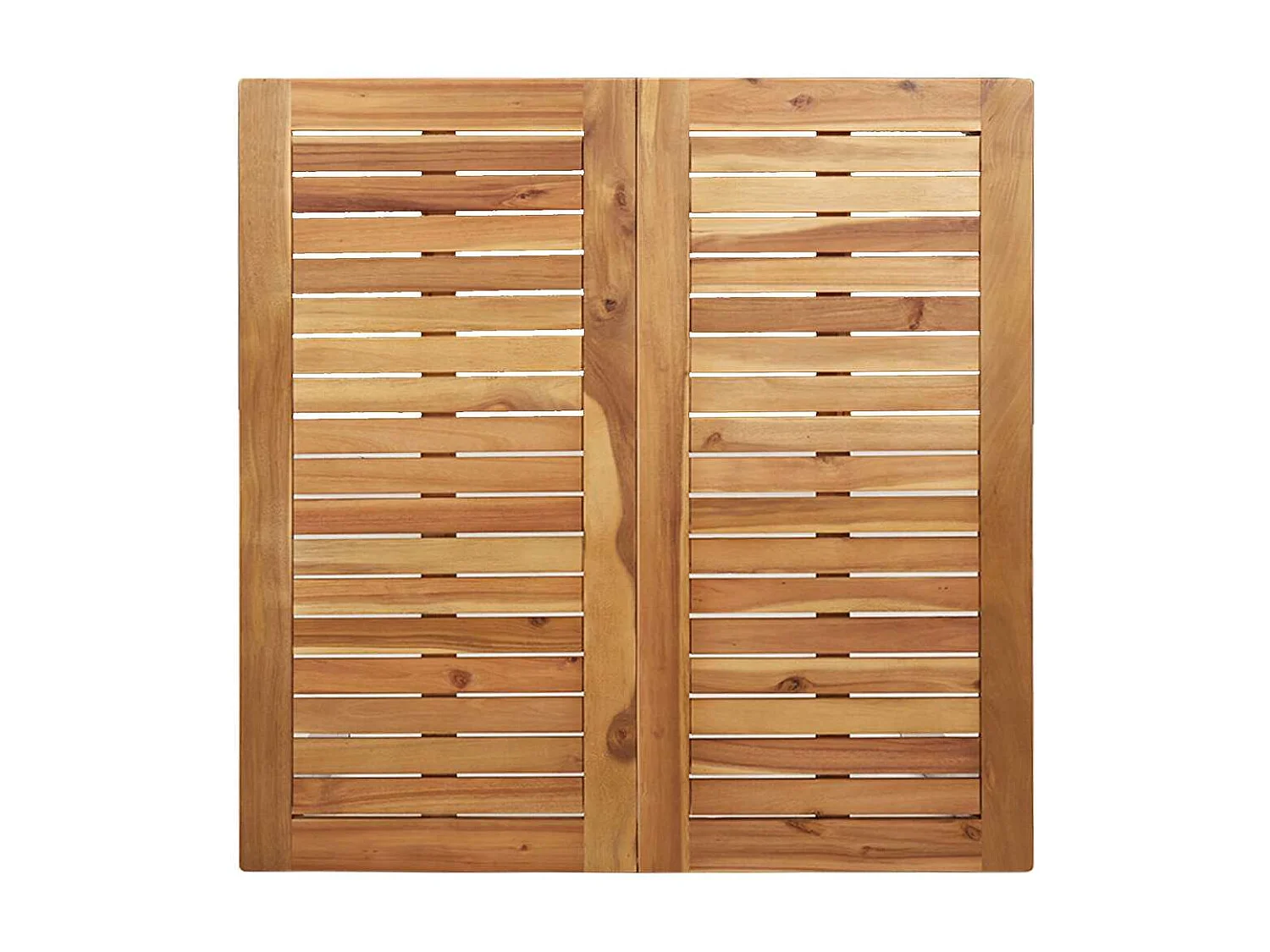 Table à manger d'extérieur Marron Bois d'acacia massif