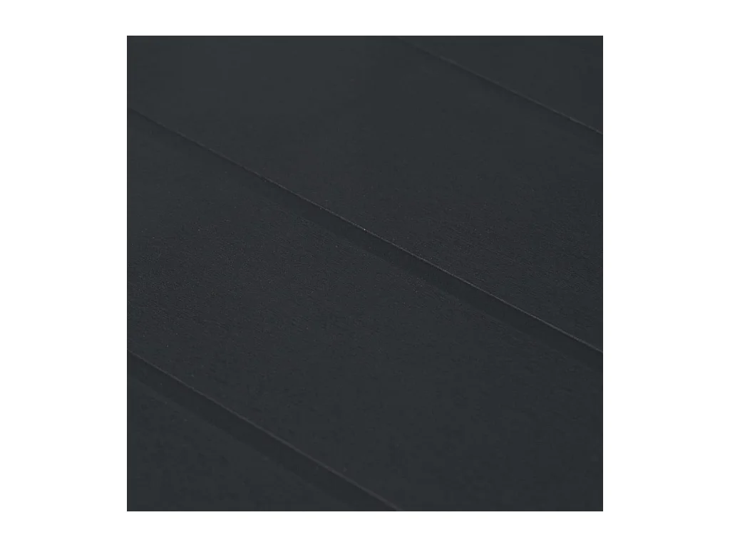 Anthrazit Gartentisch 79x79x72cm Kunststoff Rattan Optik