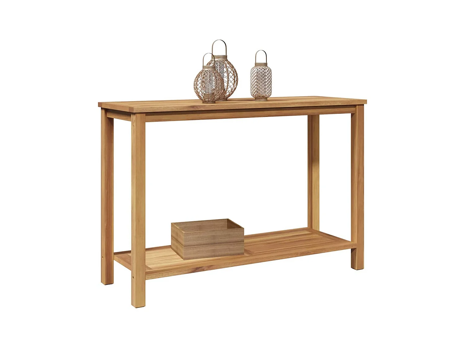 Table basse Marron 110 x 40 x 45 cm Bois de teck solide