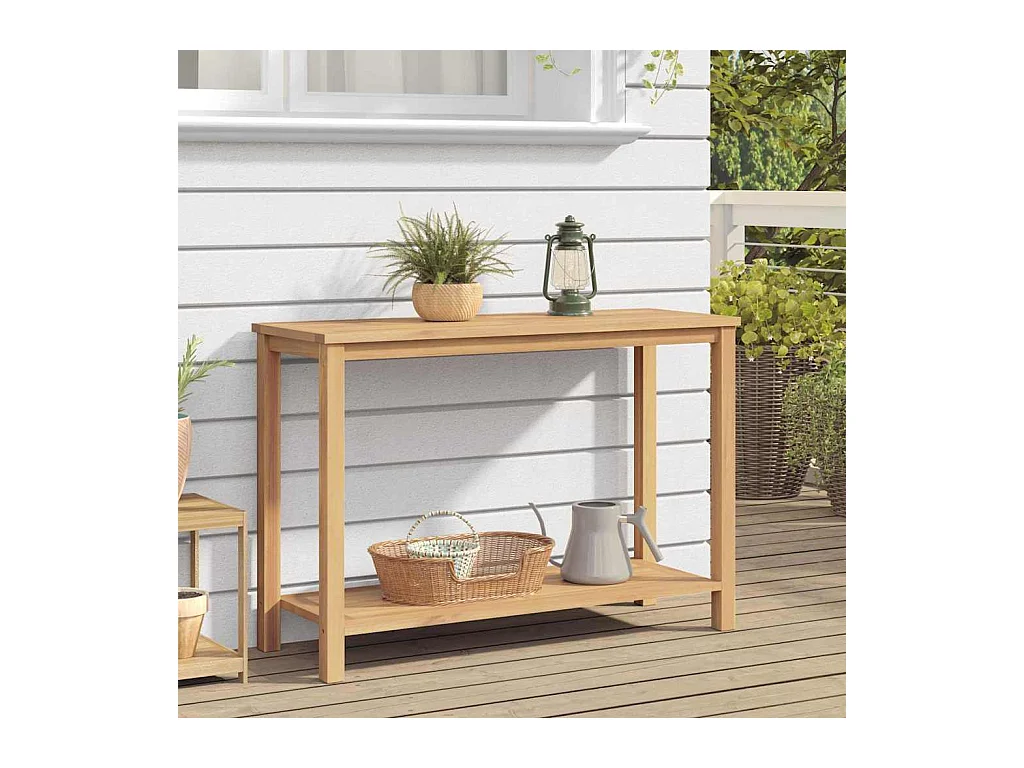 Table basse Marron 110 x 40 x 45 cm Bois de teck solide