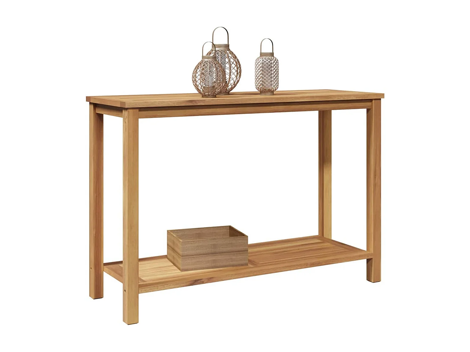 Table basse Marron 110 x 40 x 45 cm Bois de teck solide