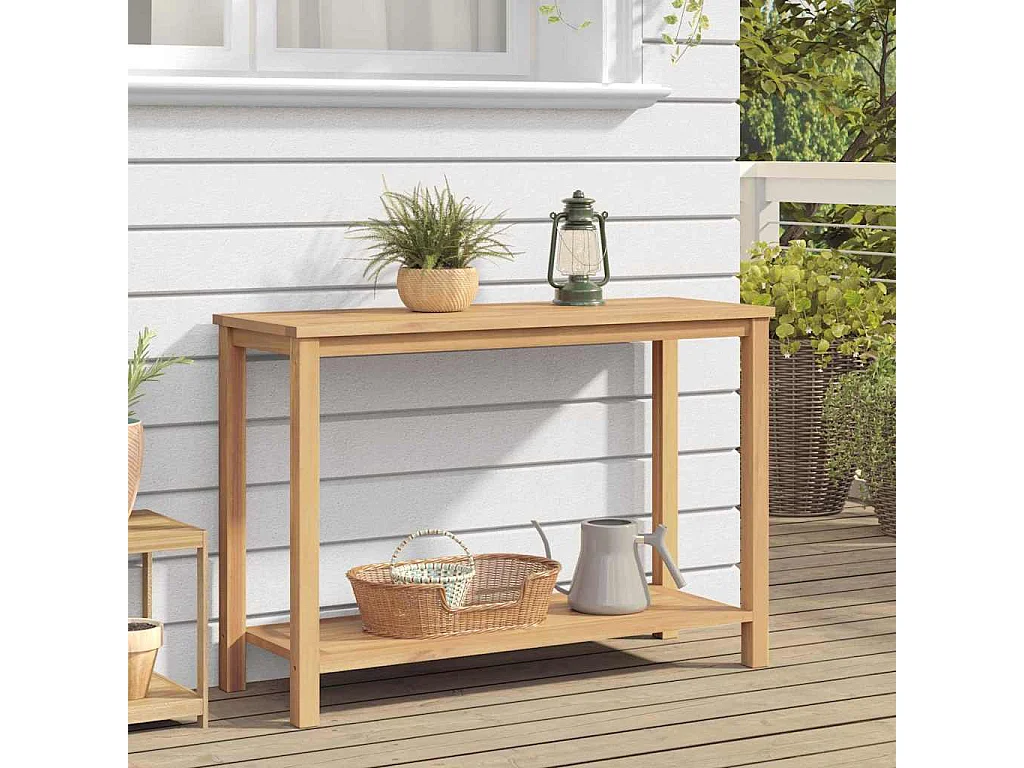 Table basse Marron 110 x 40 x 45 cm Bois de teck solide