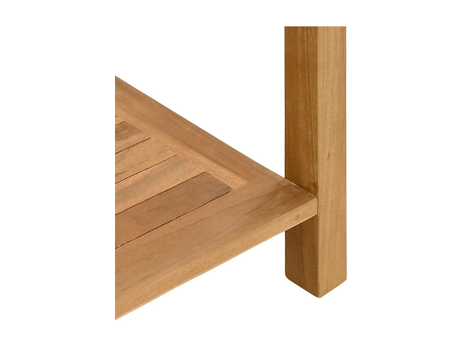 Table basse Marron 110 x 40 x 45 cm Bois de teck solide