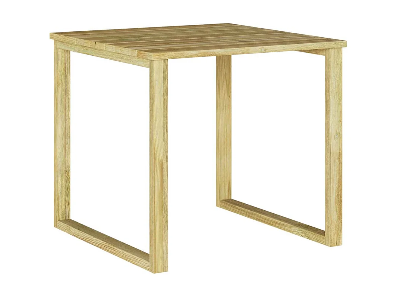 Mesa Tumbona Marrón 50,5 x 50,5 x 46 cm Pino Impregnado