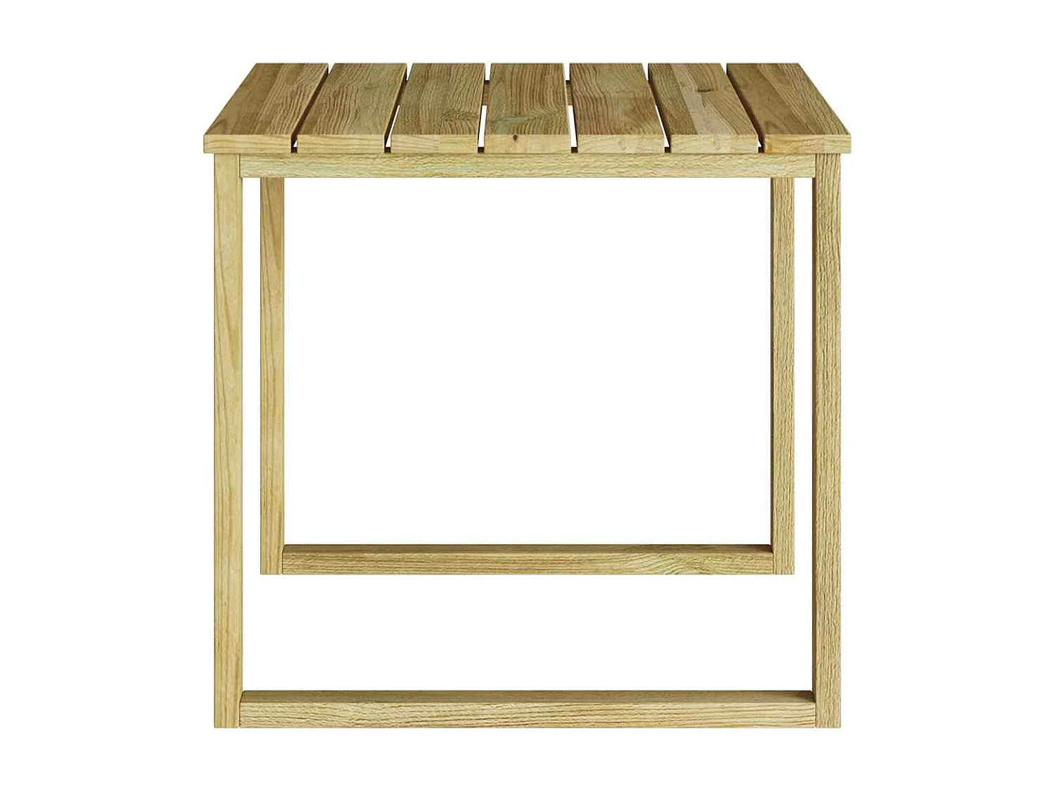 Mesa Tumbona Marrón 50,5 x 50,5 x 46 cm Pino Impregnado