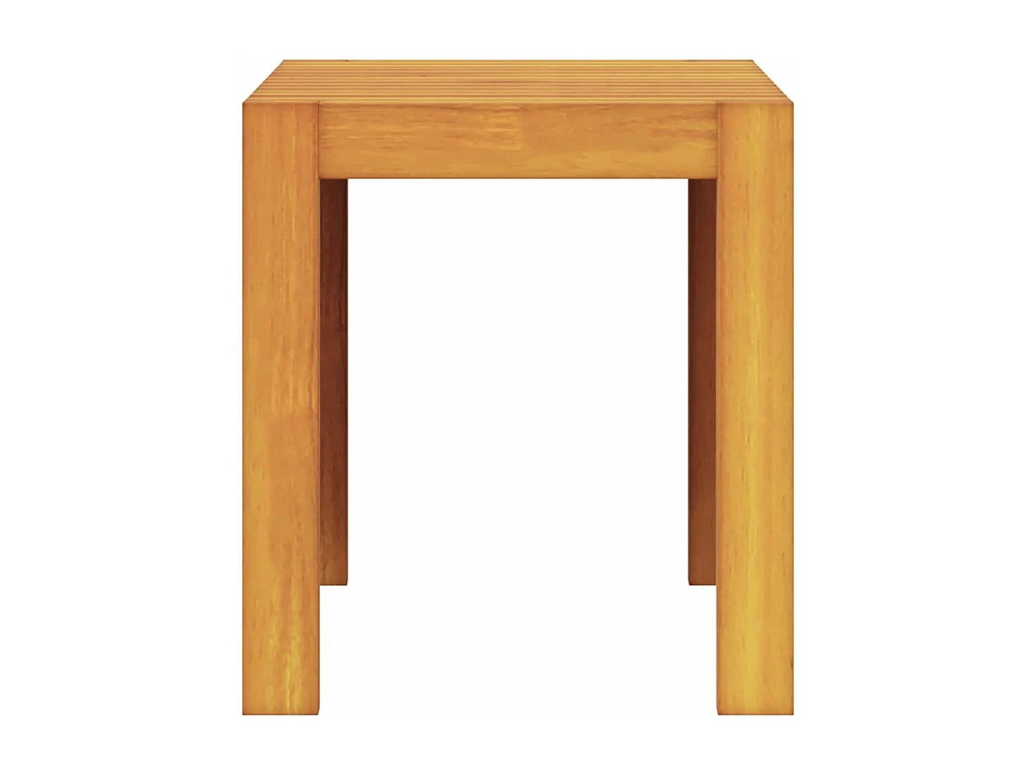 Table d'appoint Marron 43 x 36 x 40 cm Teck massif