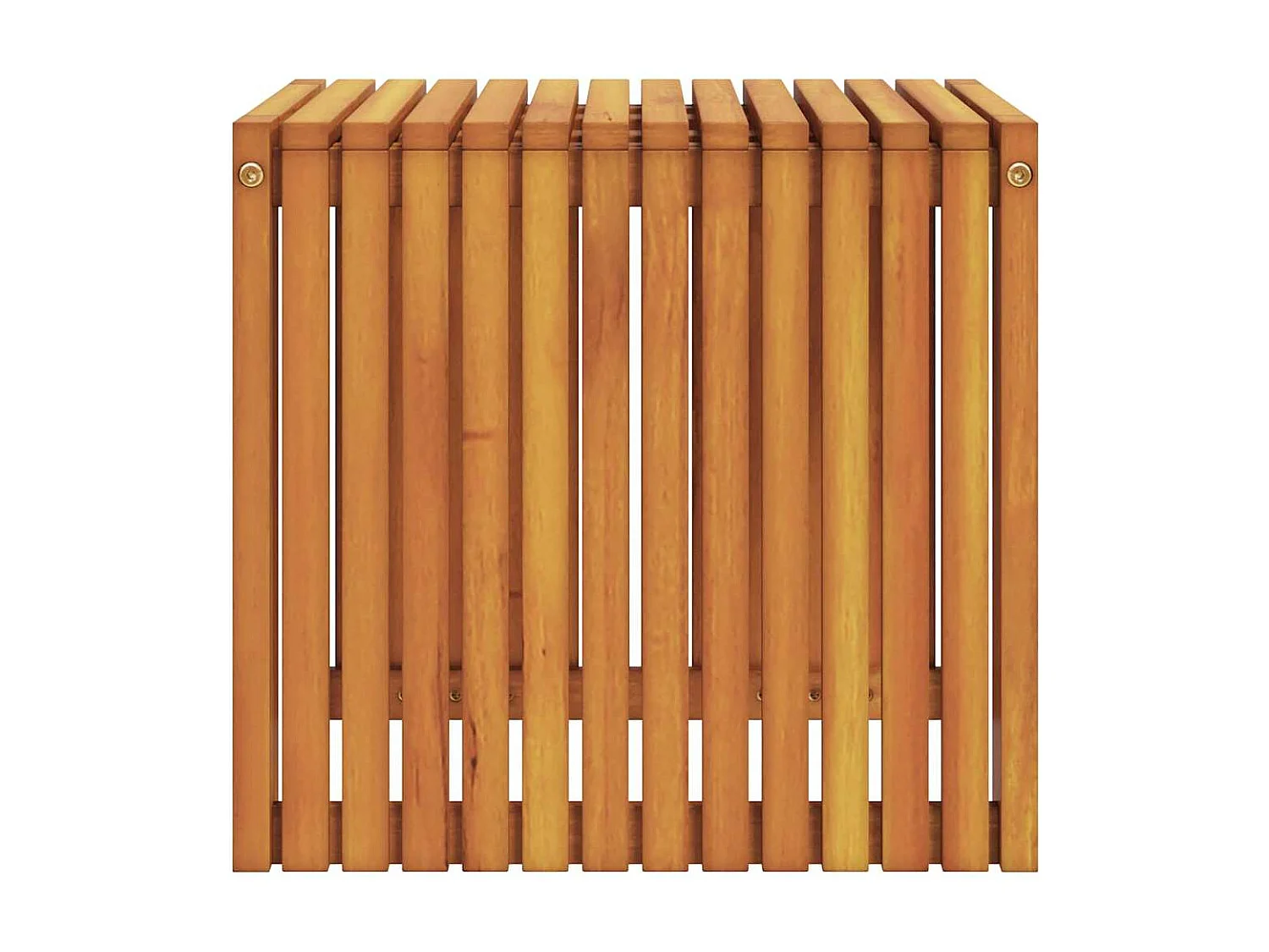 Table d'appoint Marron 43 x 36 x 40 cm Teck massif