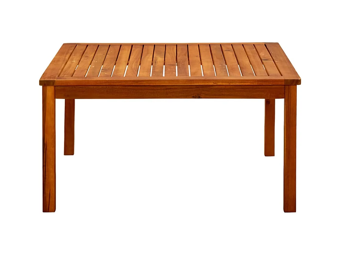 Tuinsalontafel 85x85x45 cm Massief acaciahout