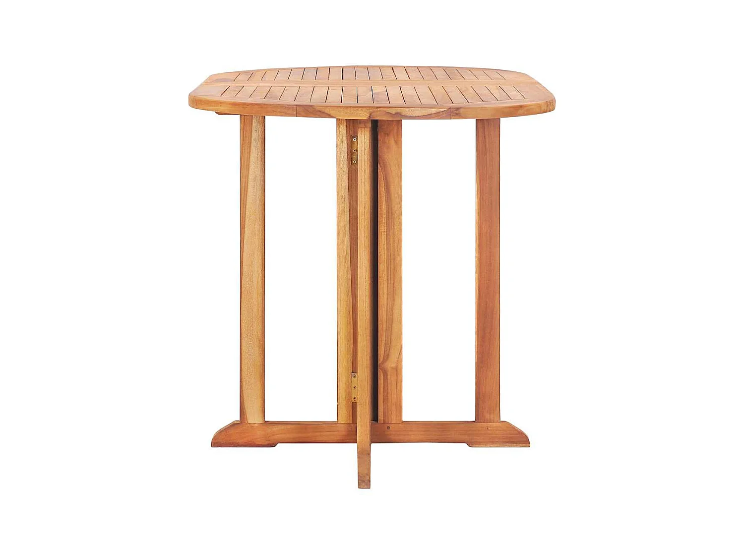 Butterfly opvouwbare tuintafel 120x70x75 cm massief teakhout