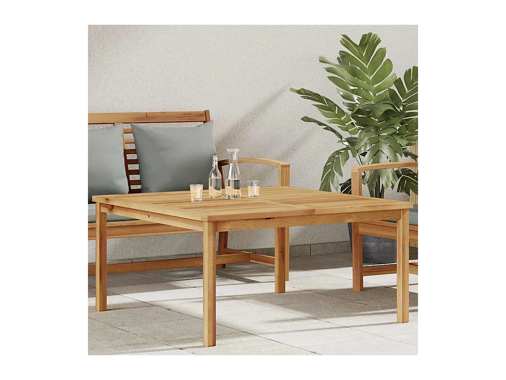 Table basse Marron 110 x 110 x 45 cm Bois de teck solide