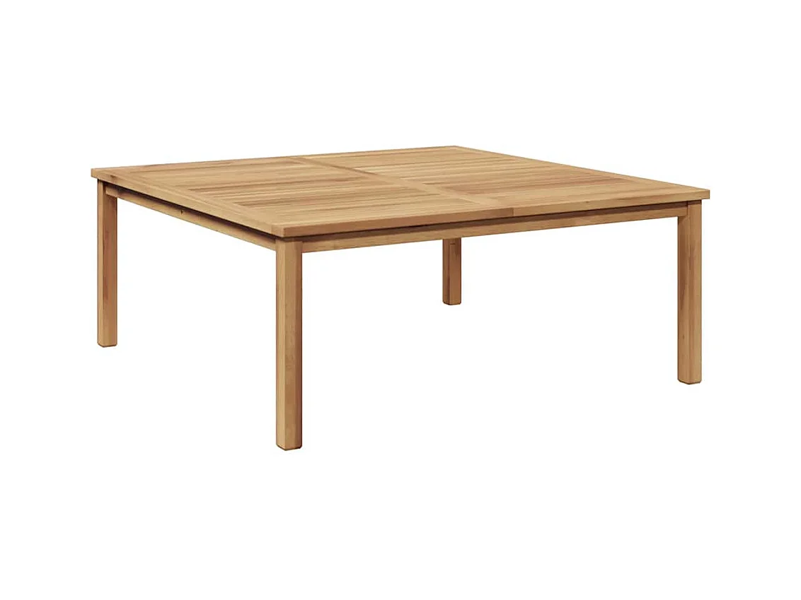 Table basse Marron 110 x 110 x 45 cm Bois de teck solide