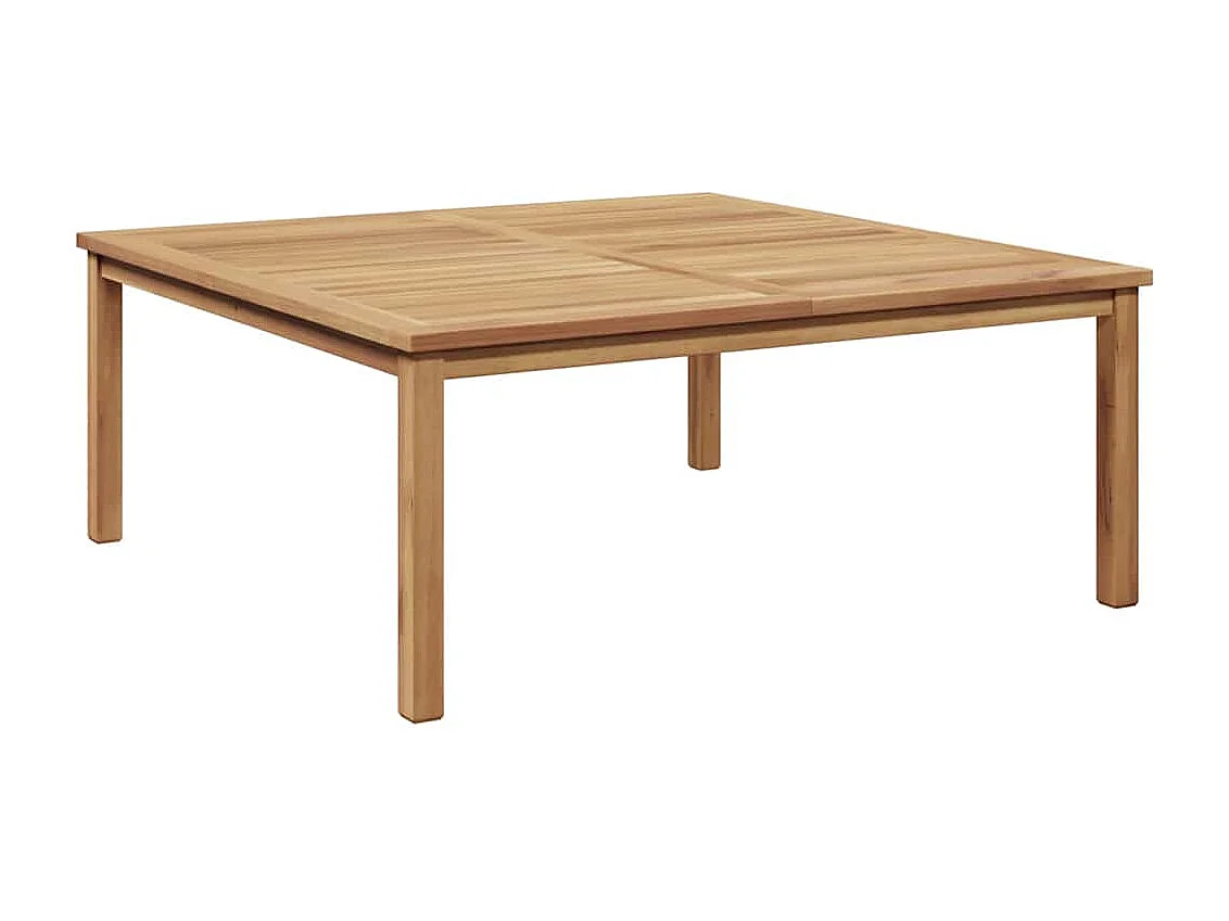 Table basse Marron 110 x 110 x 45 cm Bois de teck solide