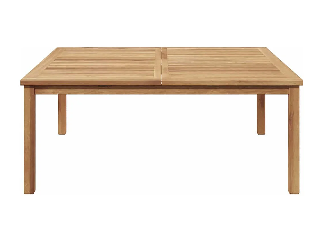 Table basse Marron 110 x 110 x 45 cm Bois de teck solide