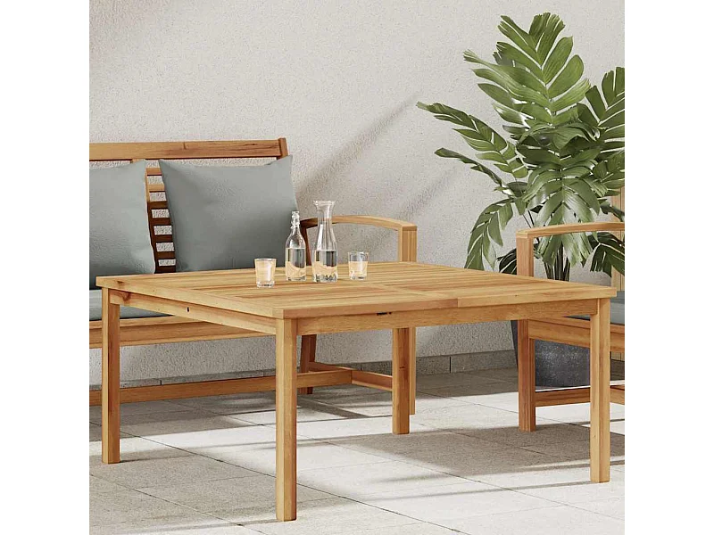 Table basse Marron 110 x 110 x 45 cm Bois de teck solide