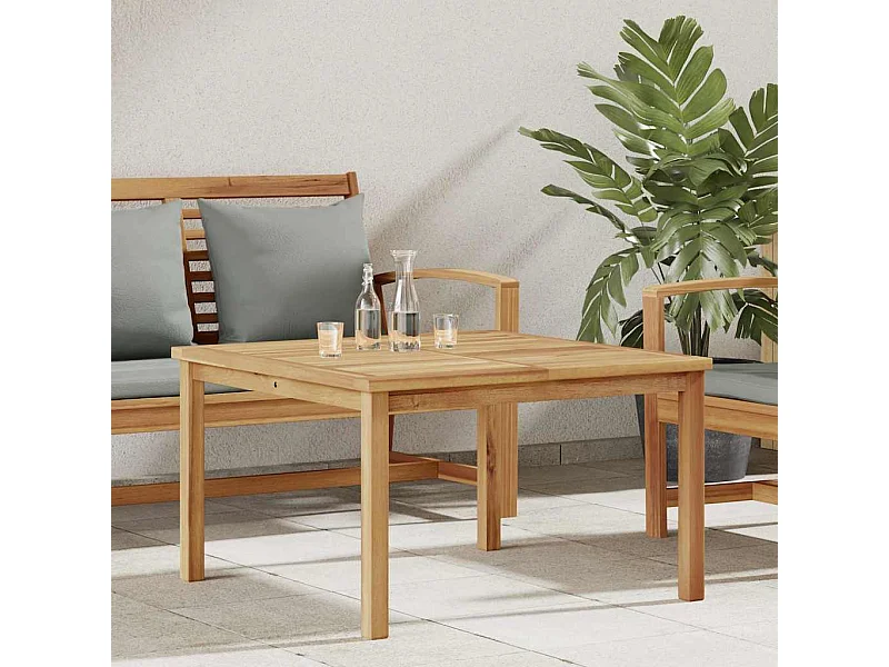 Table basse Marron 85 x 85 x 45 cm Bois de teck solide