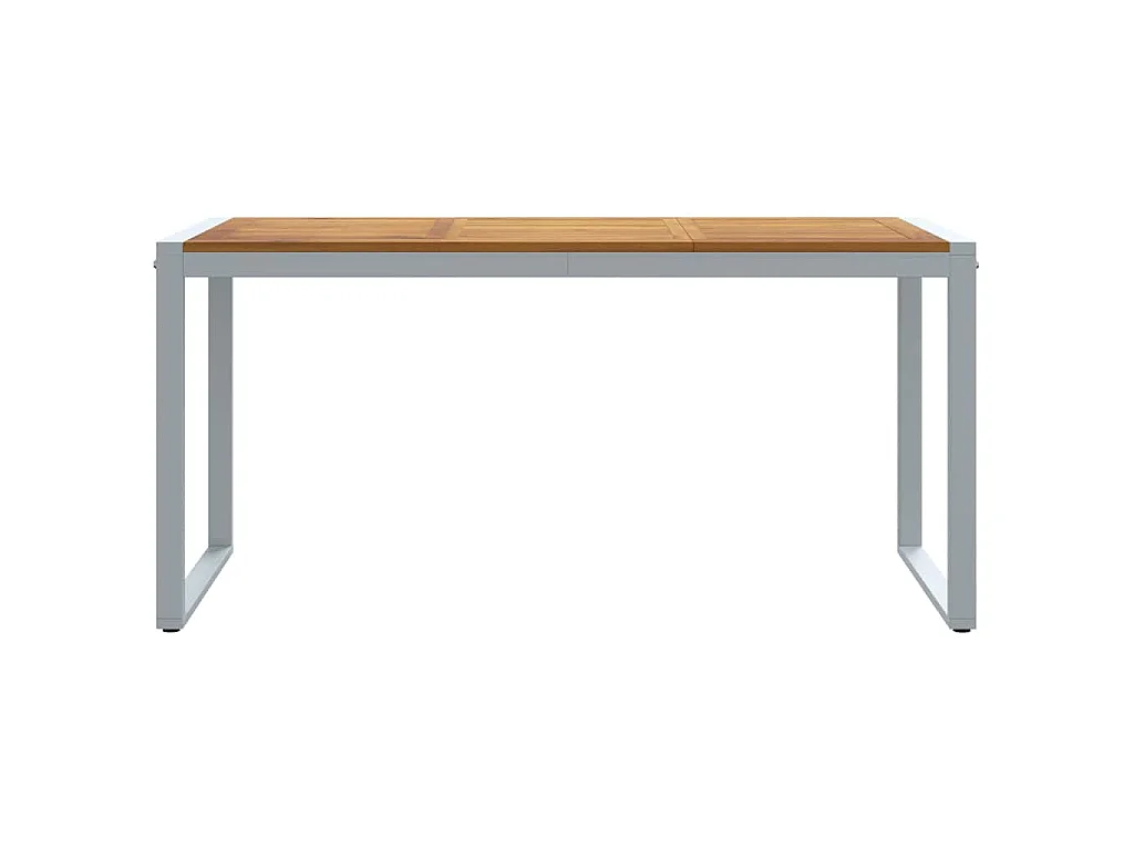 Tavolo da pranzo da giardino Grigio 160 x 80 x 75 cm