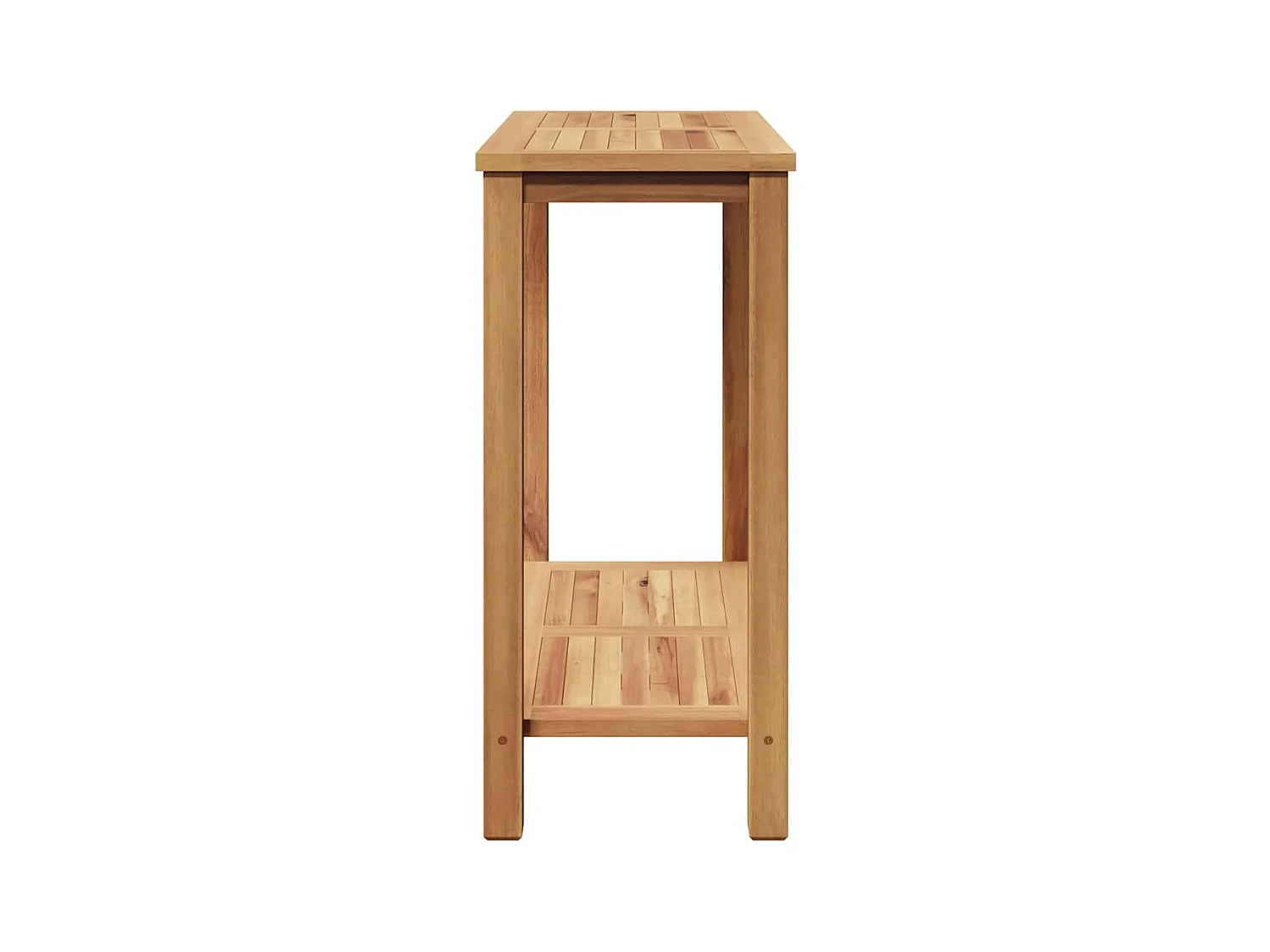 Table basse Marron 85 x 35 x 75 cm Bois de teck solide