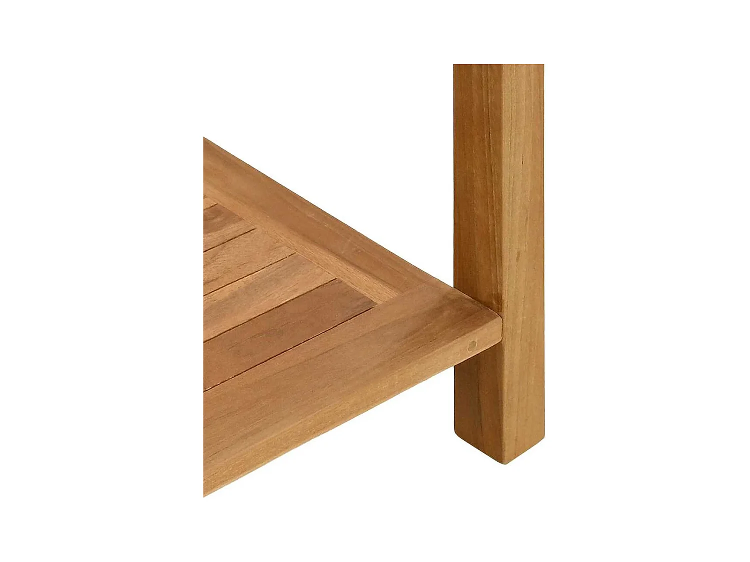 Table basse Marron 85 x 35 x 75 cm Bois de teck solide