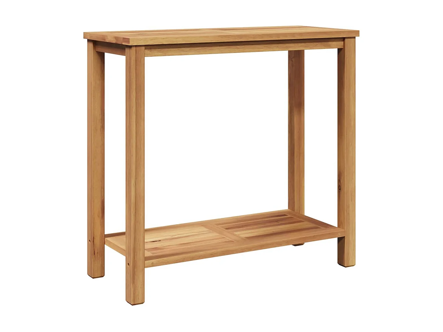 Table basse Marron 85 x 35 x 75 cm Bois de teck solide