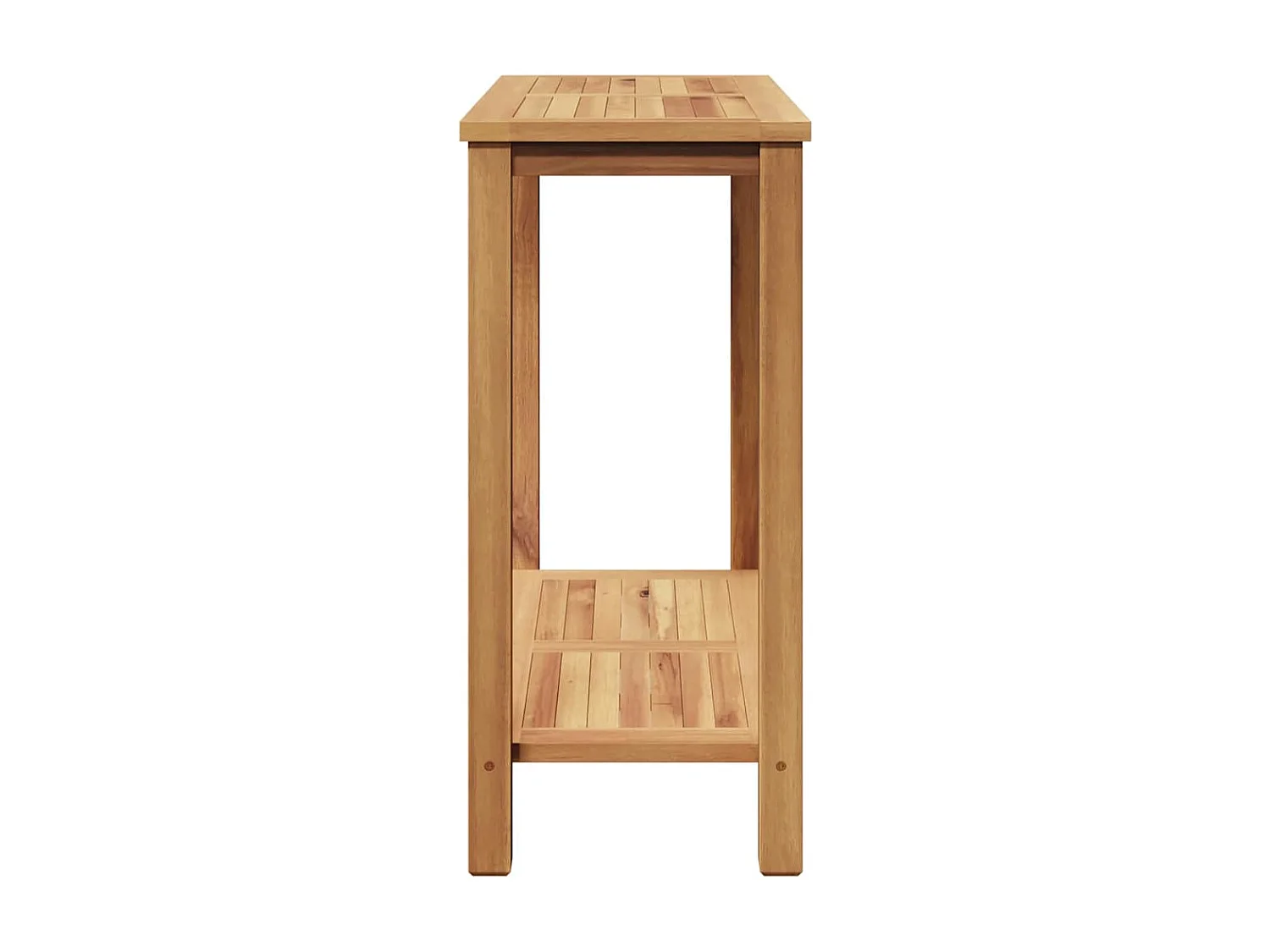 Table basse Marron 85 x 35 x 75 cm Bois de teck solide