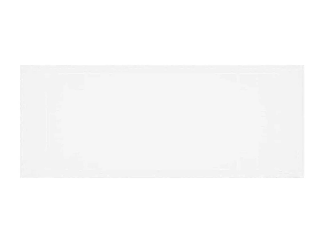 Table de Jardin Blanc 250 x 100 x 73 cm polyrotin