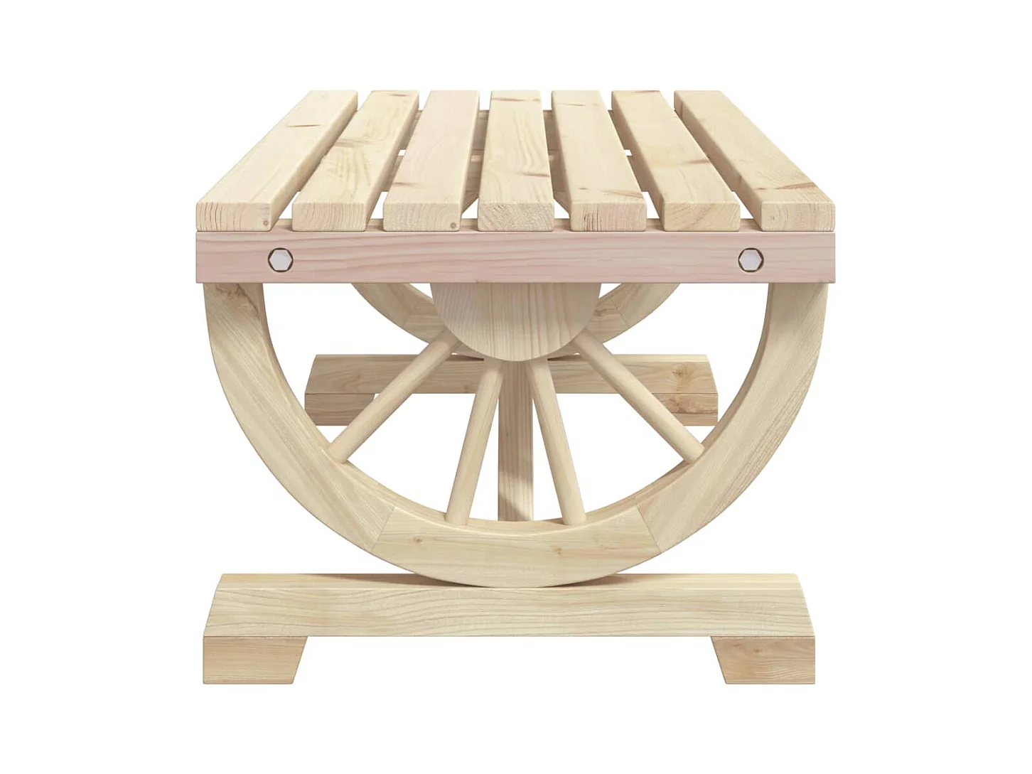 Tuinsalontafel 90x50x40 cm massief dennenhout