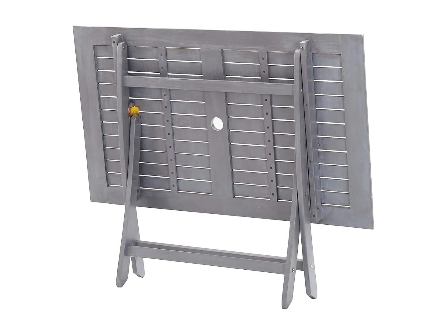 Opvouwbare tuintafel 120x70x75 cm Massief acaciahout