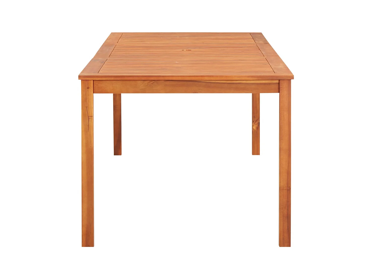 Table de jardin 215x90x74 cm Bois d'acacia massif