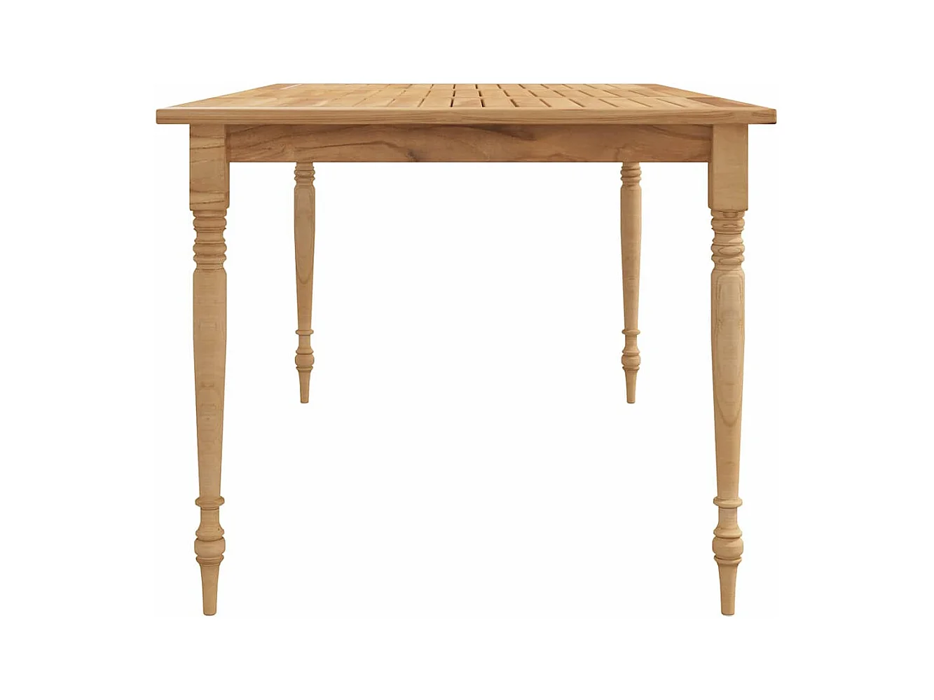 Mesa de bar 90x65x105 cm Madera maciza de teca