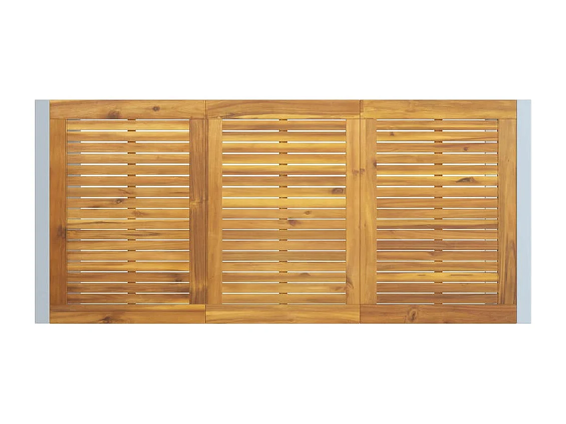 Tuintafel Grijs 180 x 90 x 75 cm