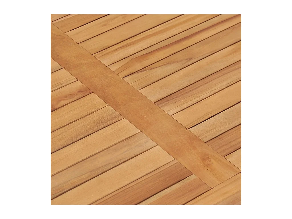 Table à dîner de jardin 120x70x77 cm Bois de teck solide