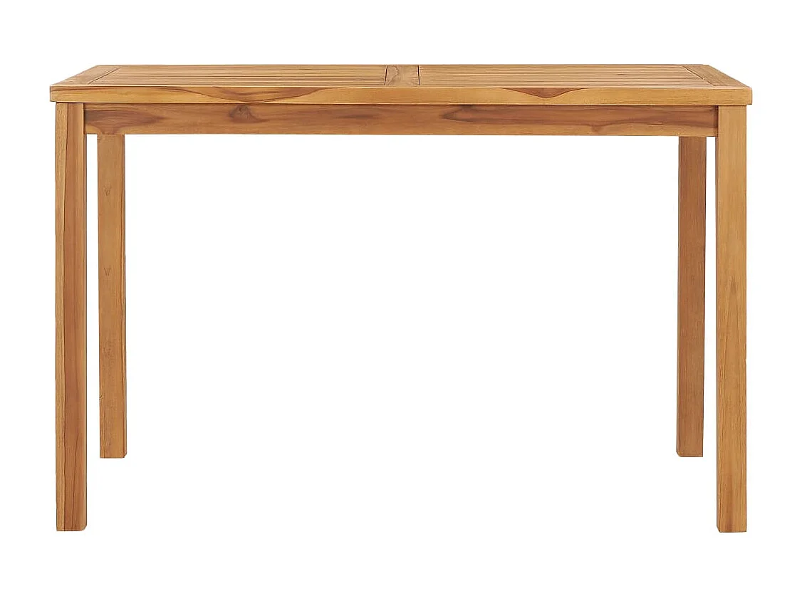 Table à dîner de jardin 120x70x77 cm Bois de teck solide